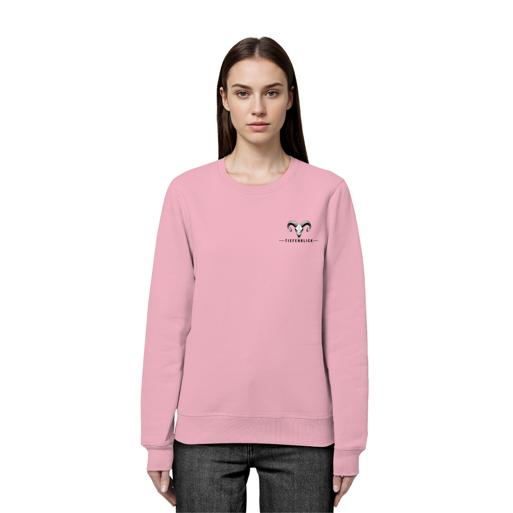 Tiefenblick Wandern Herz - Organic Basic Unisex Sweatshirt