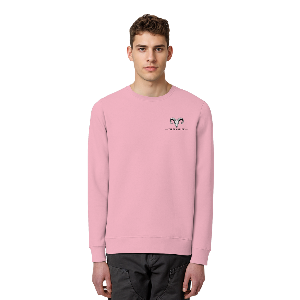 Tiefenblick Wandern Herz - Organic Basic Unisex Sweatshirt