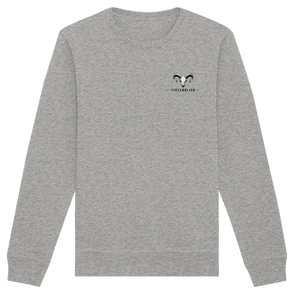 Tiefenblick Wandern Herz - Organic Basic Unisex Sweatshirt