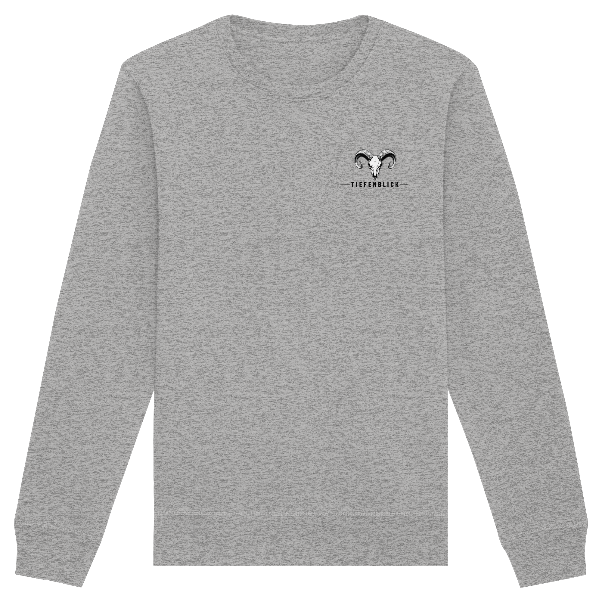 Tiefenblick Wandern Herz - Organic Basic Unisex Sweatshirt