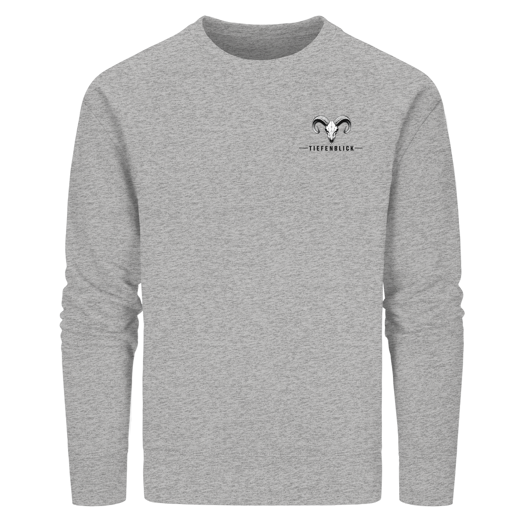 Tiefenblick Wandern Herz - Organic Basic Unisex Sweatshirt