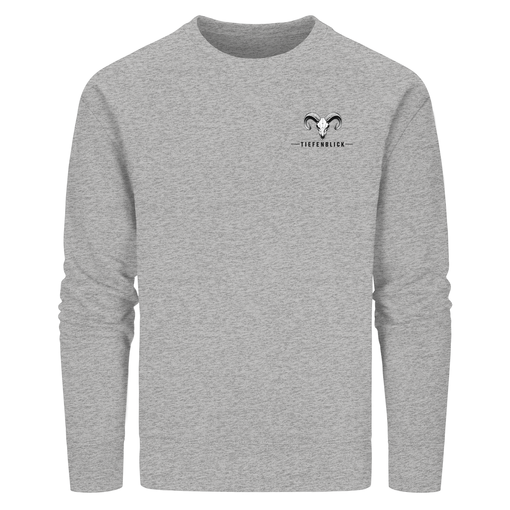 Tiefenblick Wandern Herz - Organic Basic Unisex Sweatshirt
