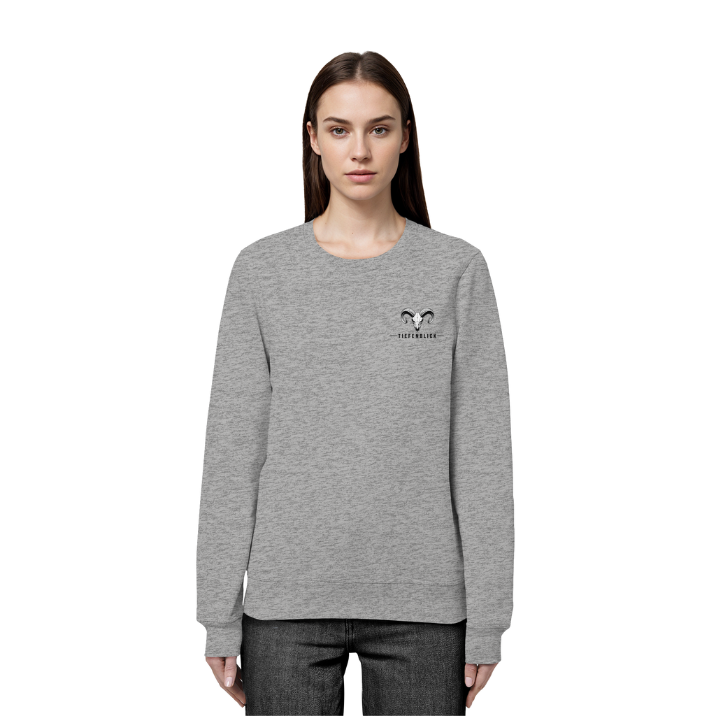 Tiefenblick Wandern Herz - Organic Basic Unisex Sweatshirt