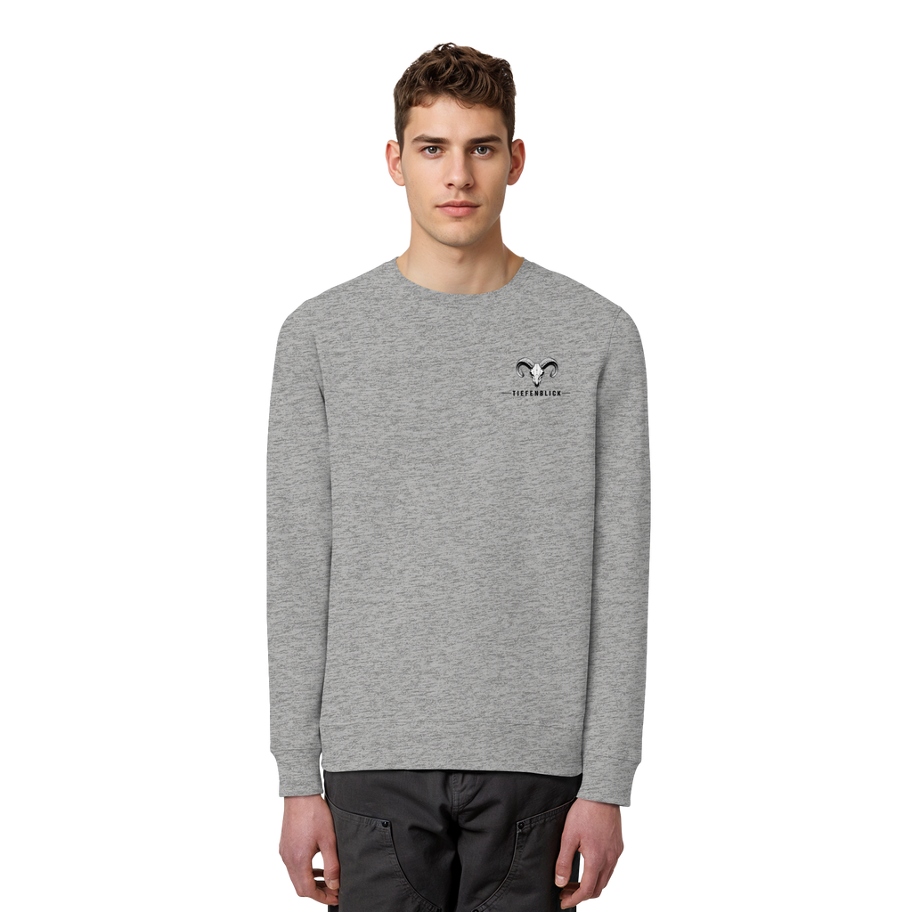 Tiefenblick Wandern Herz - Organic Basic Unisex Sweatshirt