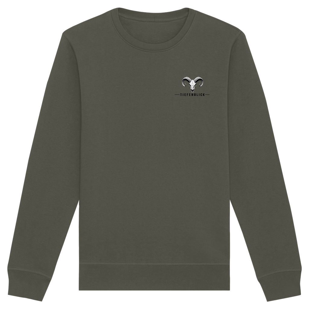 Tiefenblick Wandern Herz - Organic Basic Unisex Sweatshirt