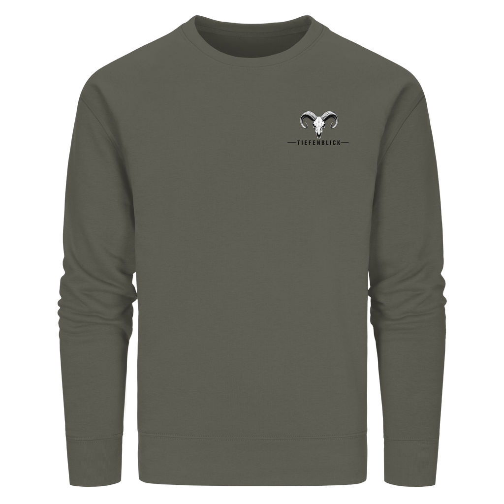 Tiefenblick Wandern Herz - Organic Basic Unisex Sweatshirt