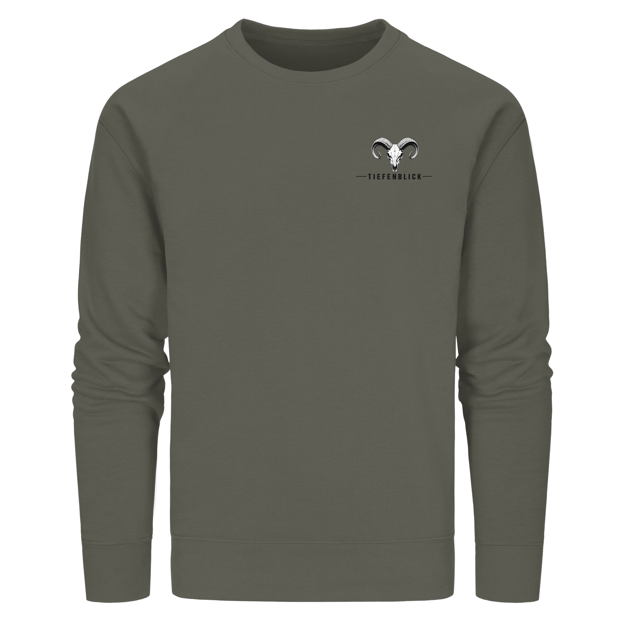 Tiefenblick Wandern Herz - Organic Basic Unisex Sweatshirt
