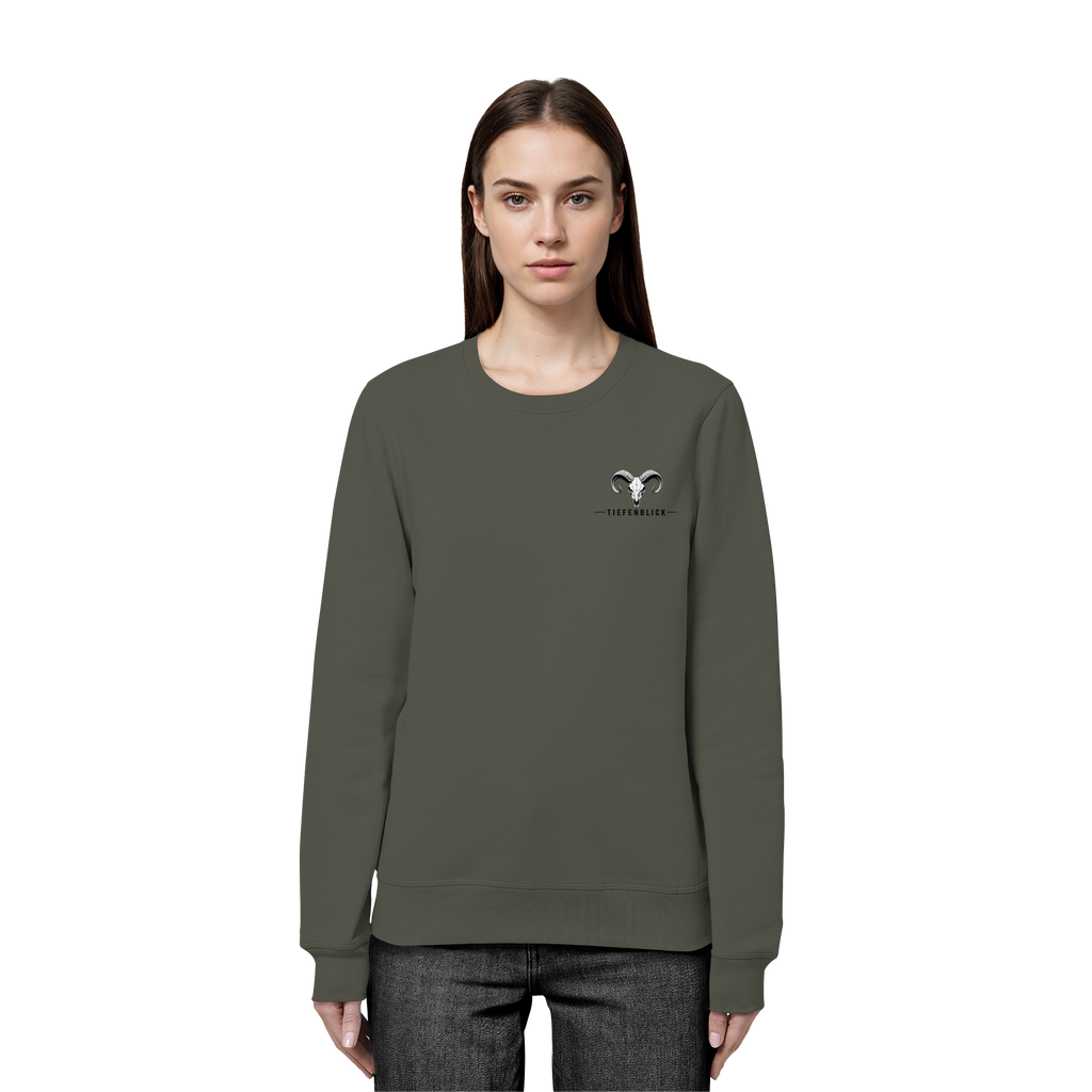 Tiefenblick Wandern Herz - Organic Basic Unisex Sweatshirt