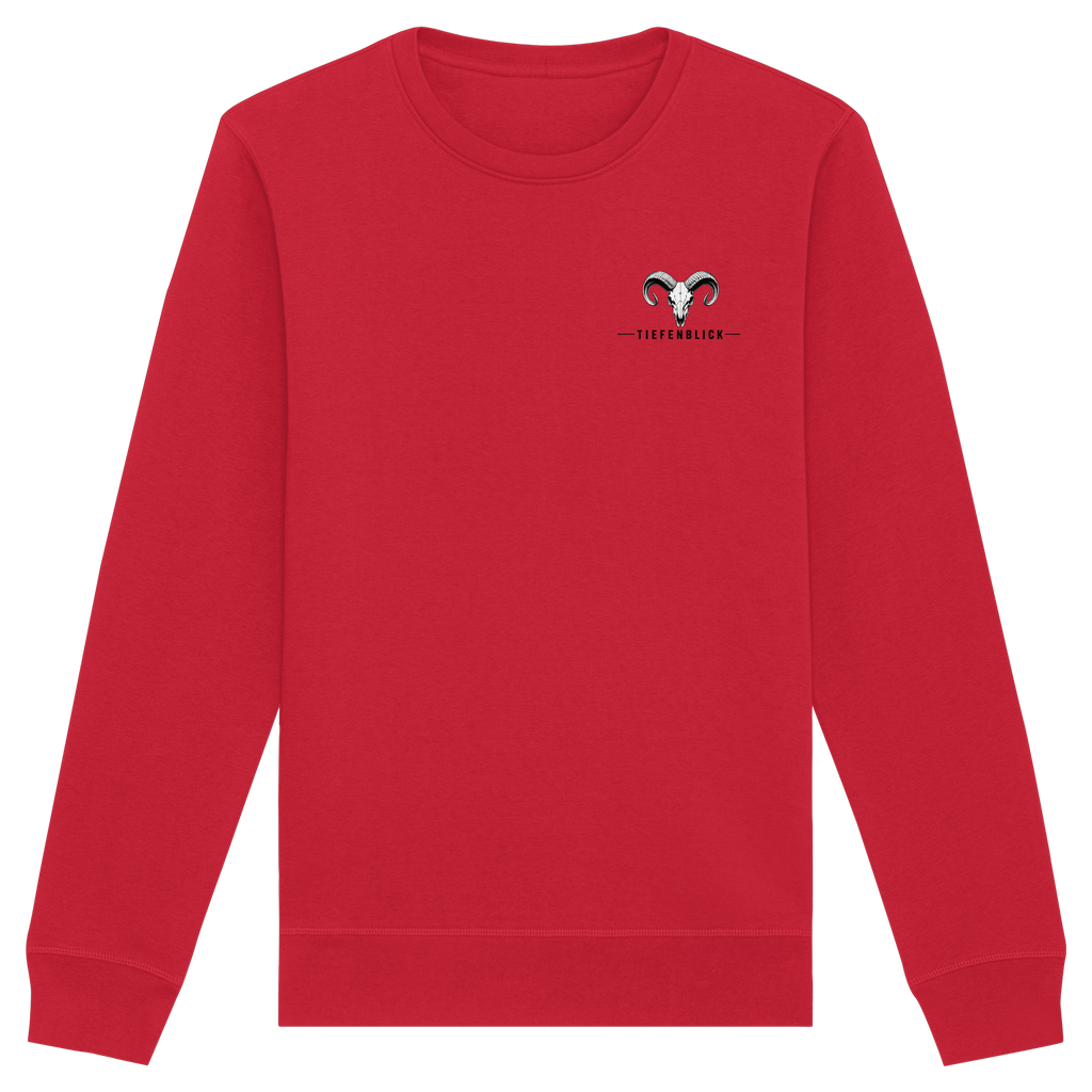Tiefenblick Wandern Herz - Organic Basic Unisex Sweatshirt