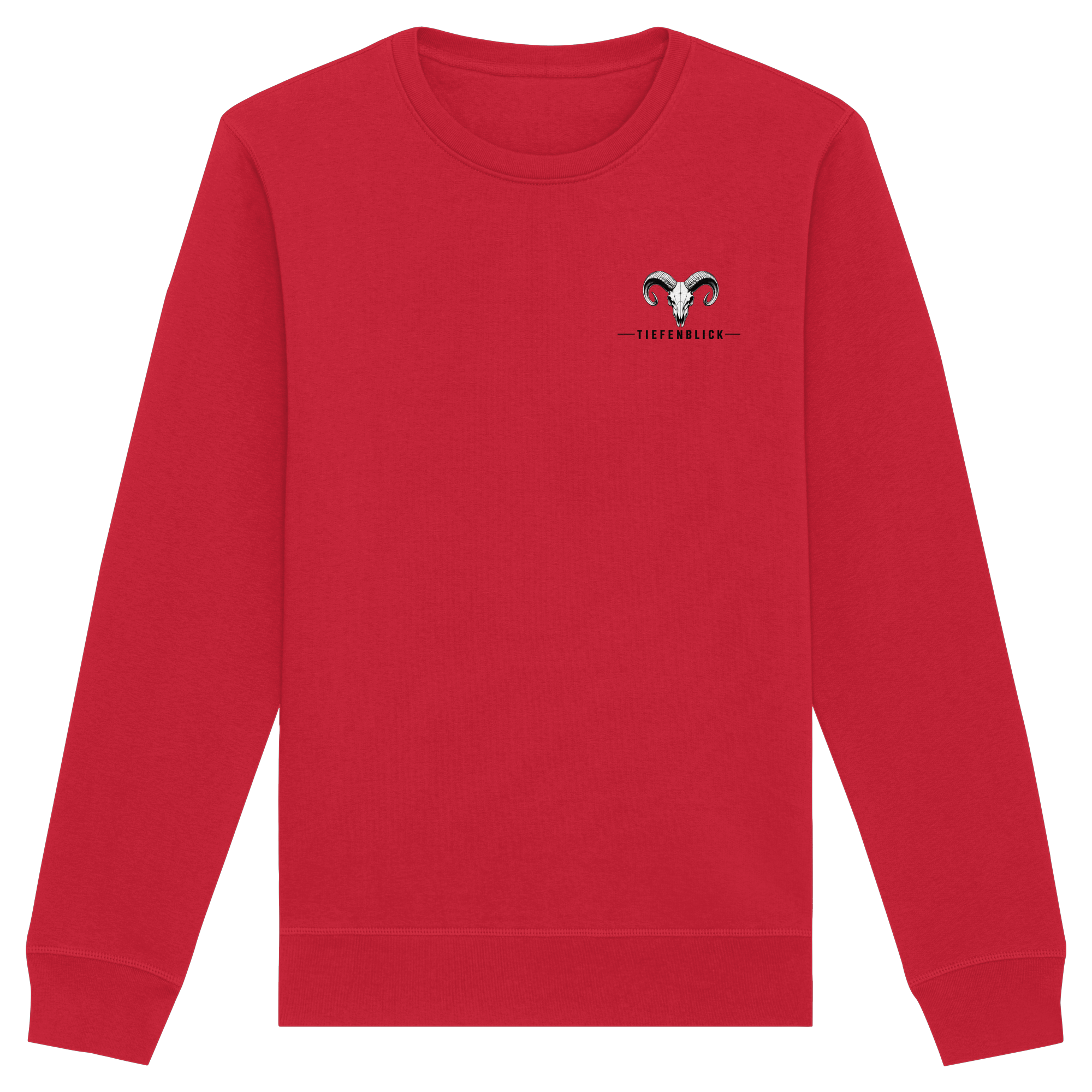 Tiefenblick Wandern Herz - Organic Basic Unisex Sweatshirt