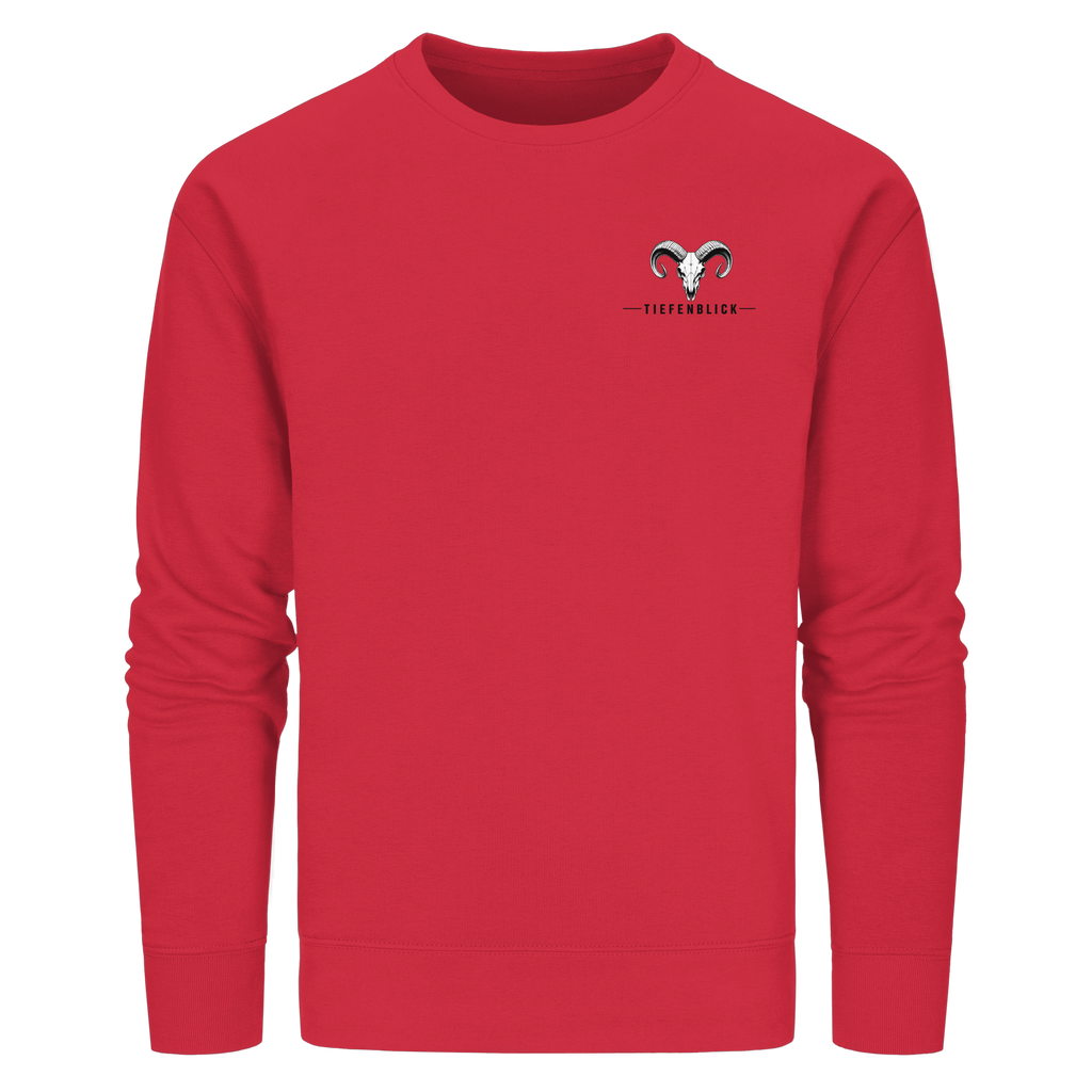 Tiefenblick Wandern Herz - Organic Basic Unisex Sweatshirt