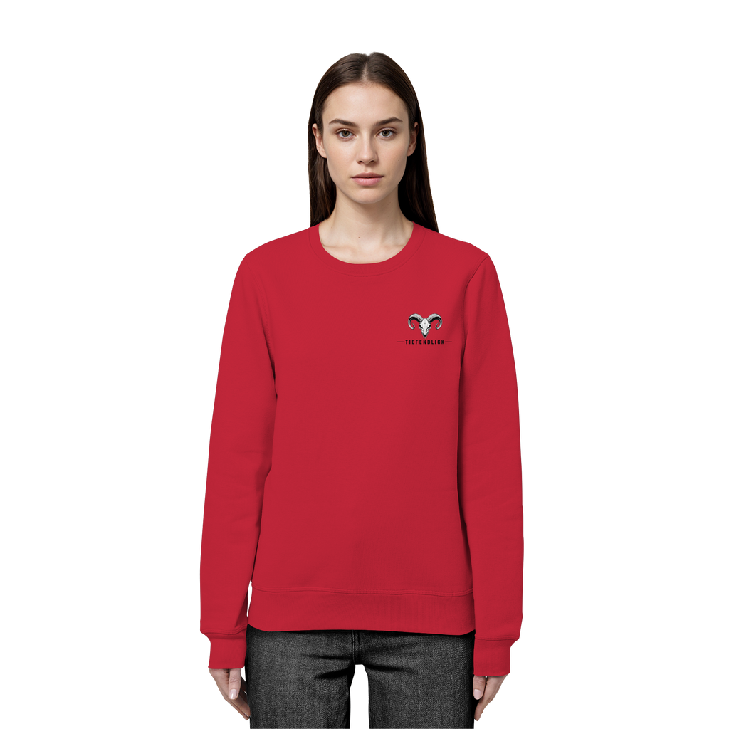 Tiefenblick Wandern Herz - Organic Basic Unisex Sweatshirt