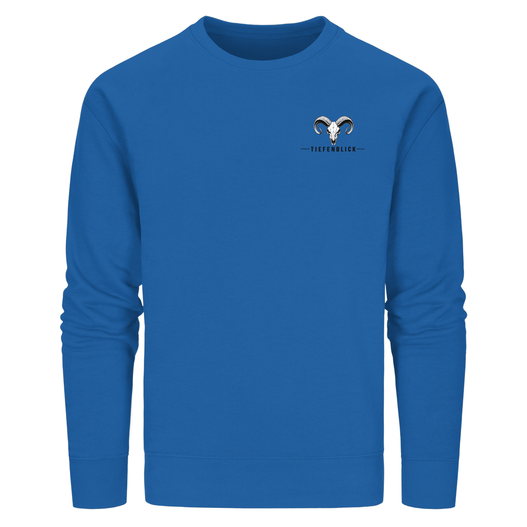 Tiefenblick Wandern Herz - Organic Basic Unisex Sweatshirt