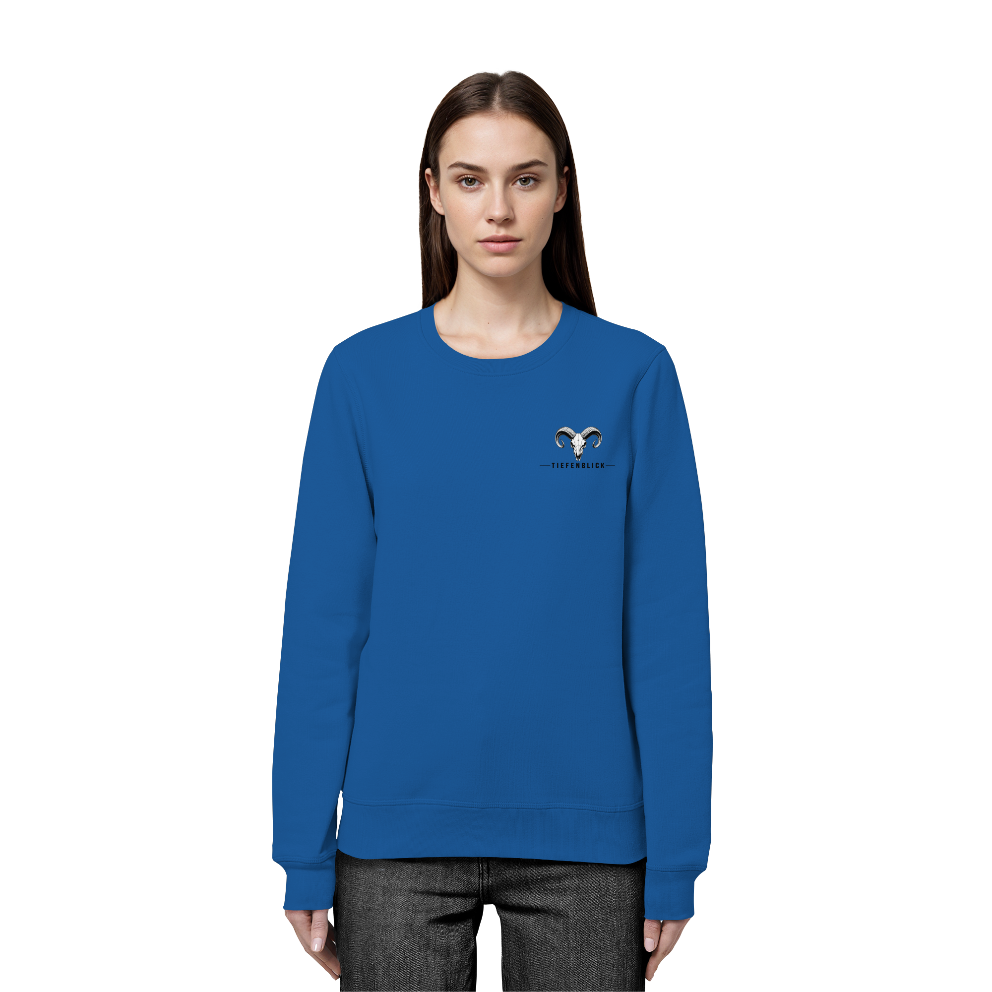 Tiefenblick Wandern Herz - Organic Basic Unisex Sweatshirt