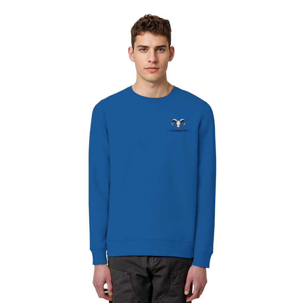 Tiefenblick Wandern Herz - Organic Basic Unisex Sweatshirt