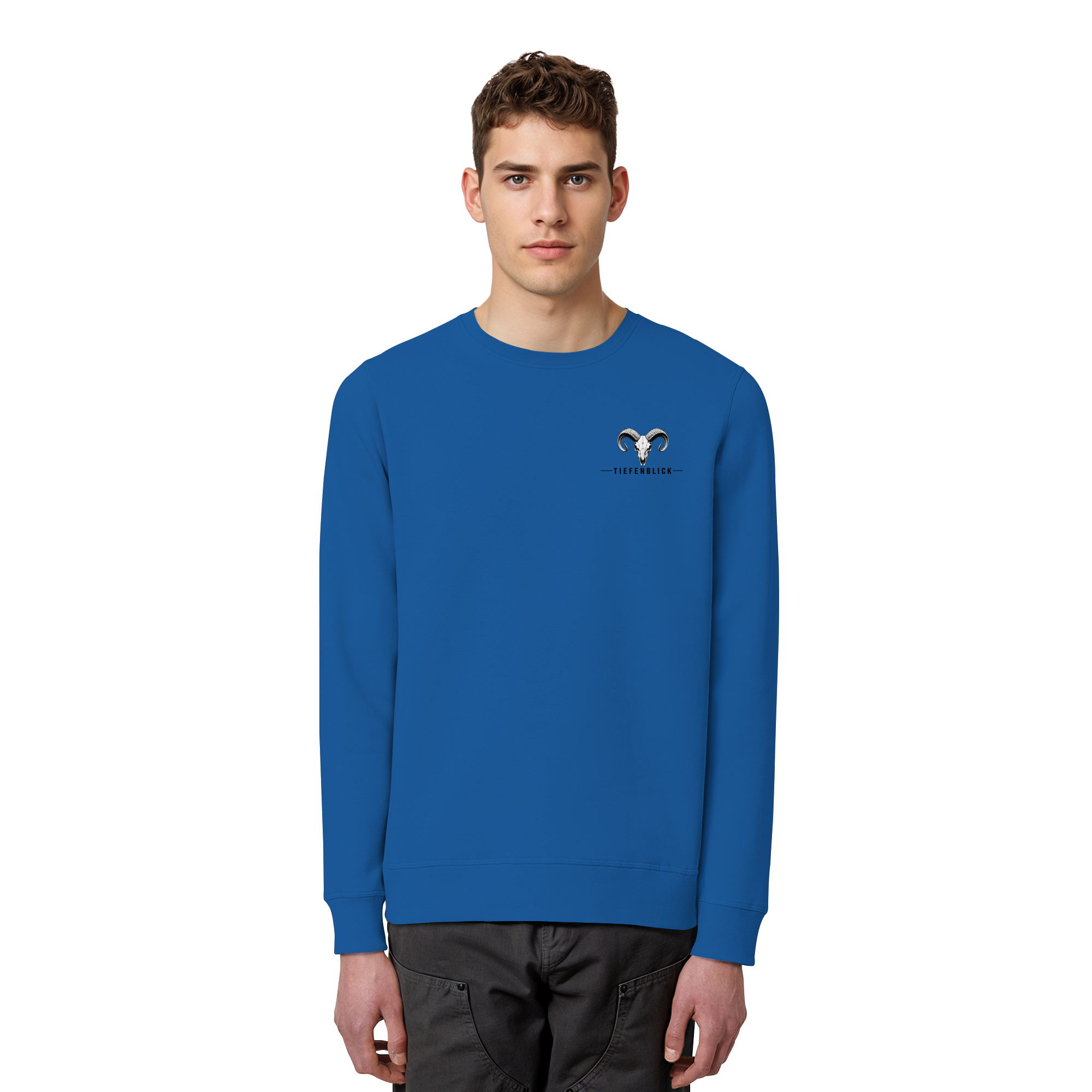 Tiefenblick Wandern Herz - Organic Basic Unisex Sweatshirt