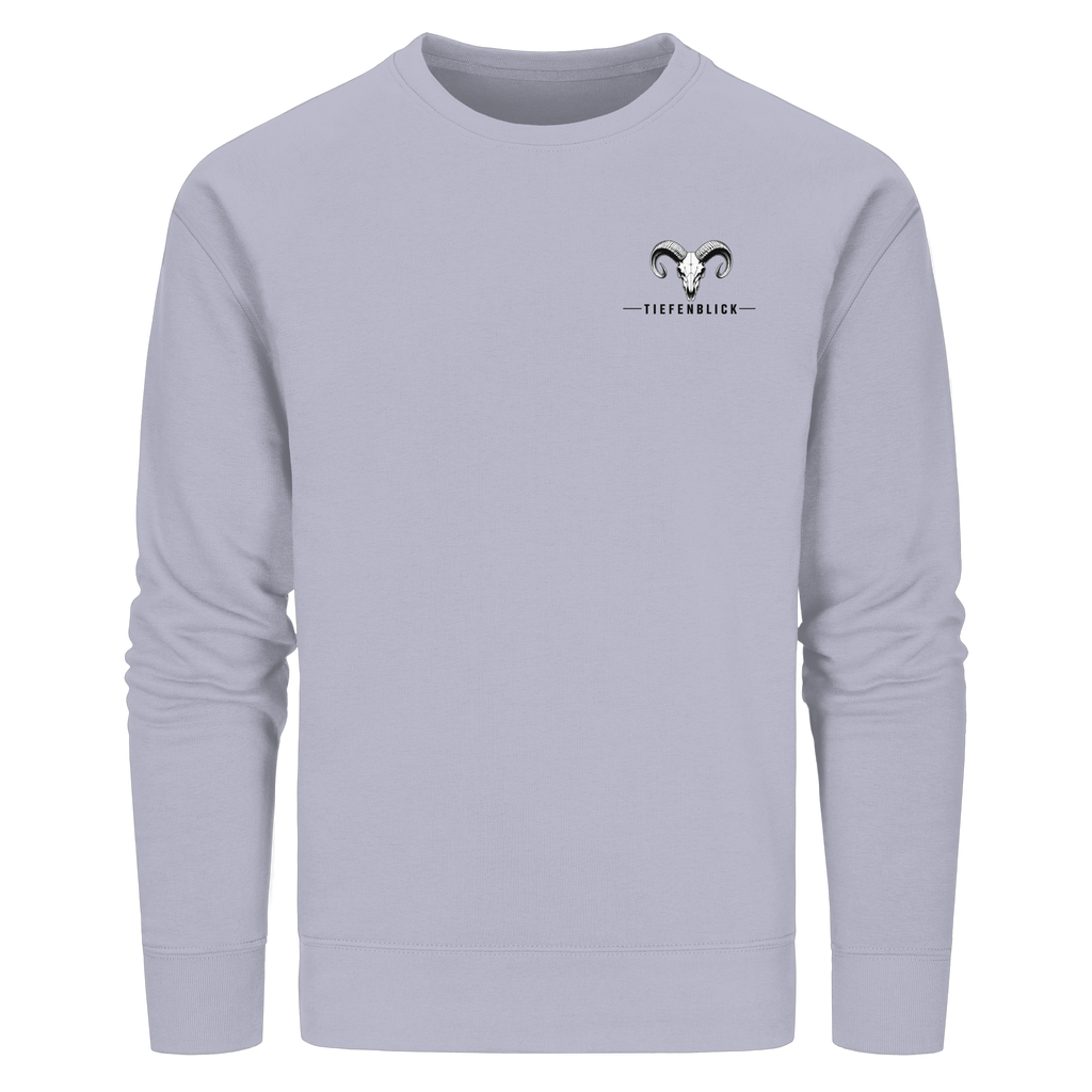 Tiefenblick Wandern Herz - Organic Basic Unisex Sweatshirt