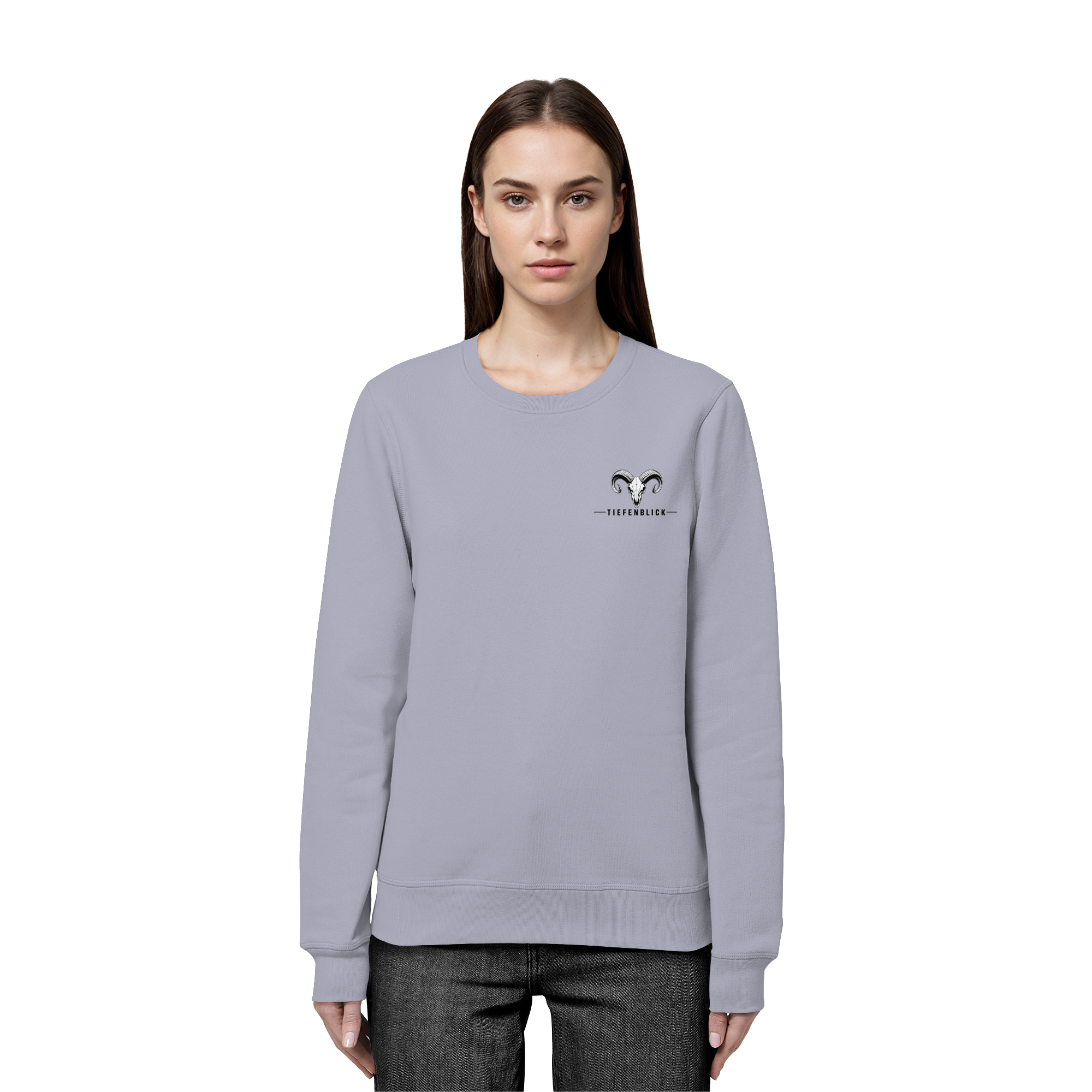 Tiefenblick Wandern Herz - Organic Basic Unisex Sweatshirt