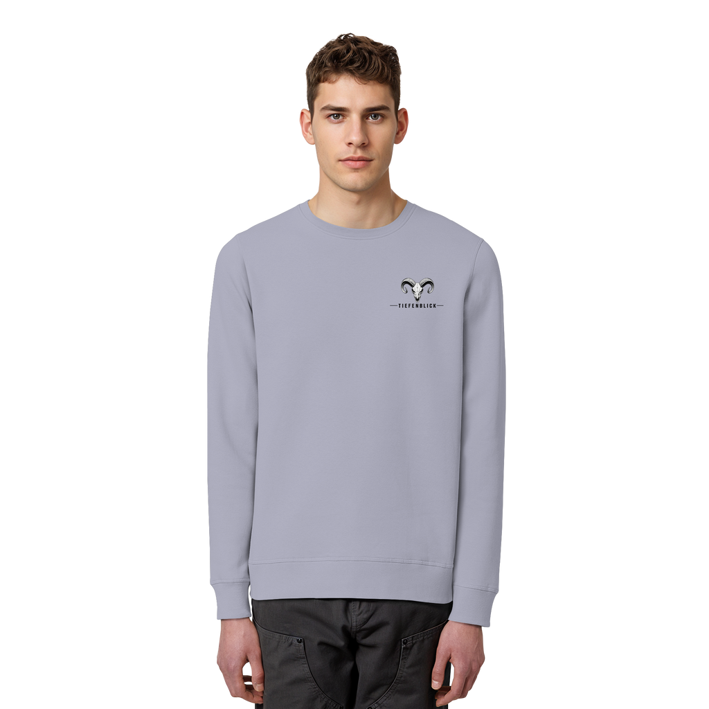 Tiefenblick Wandern Herz - Organic Basic Unisex Sweatshirt