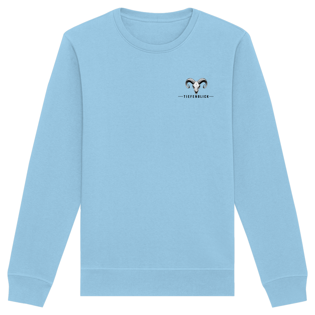 Tiefenblick Wandern Herz - Organic Basic Unisex Sweatshirt