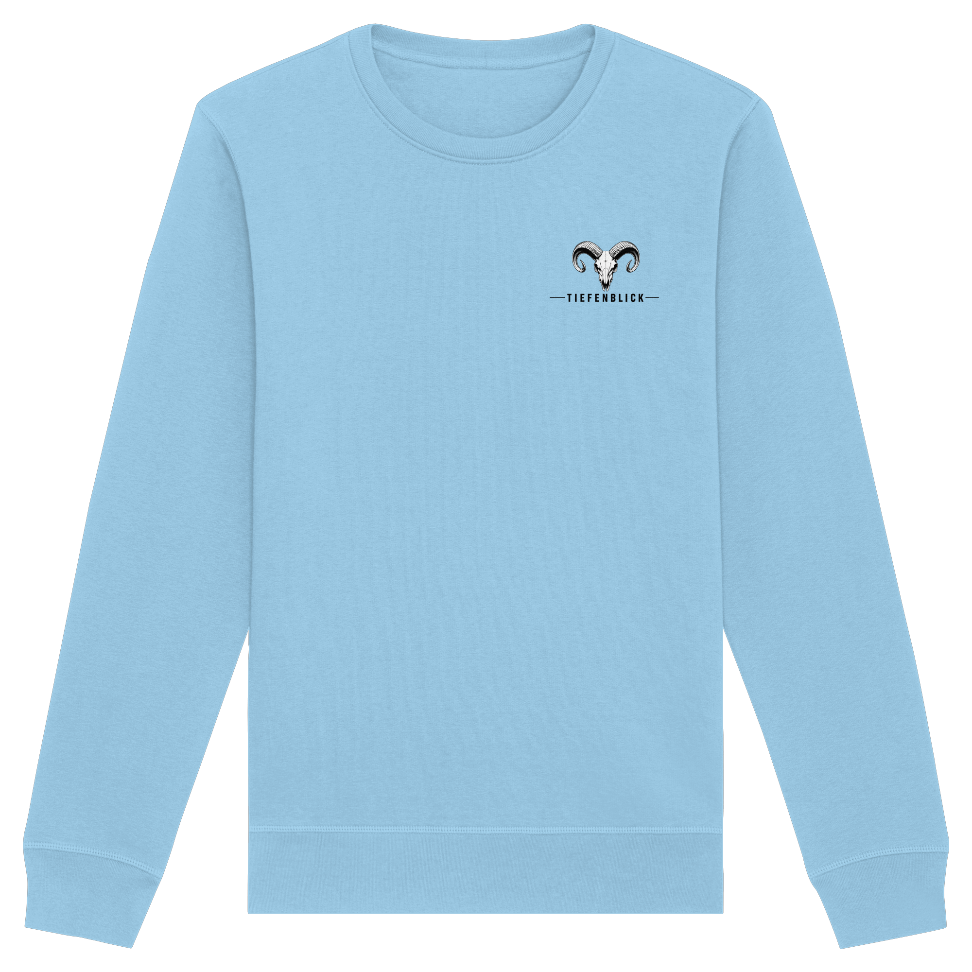 Tiefenblick Wandern Herz - Organic Basic Unisex Sweatshirt