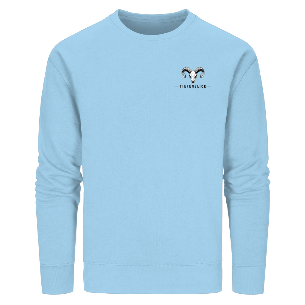 Tiefenblick Wandern Herz - Organic Basic Unisex Sweatshirt