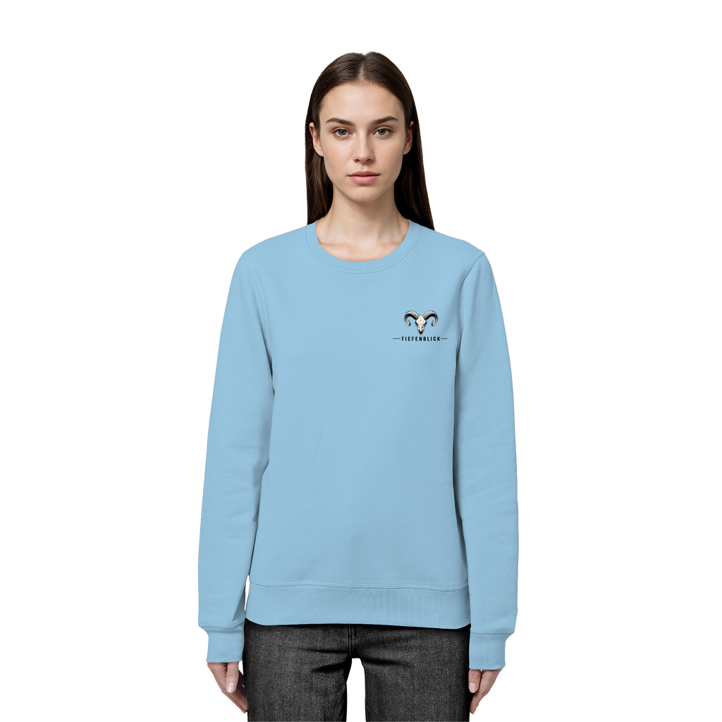 Tiefenblick Wandern Herz - Organic Basic Unisex Sweatshirt