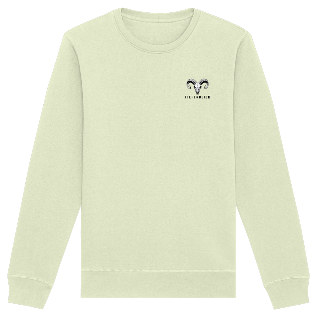 Tiefenblick Wandern Herz - Organic Basic Unisex Sweatshirt