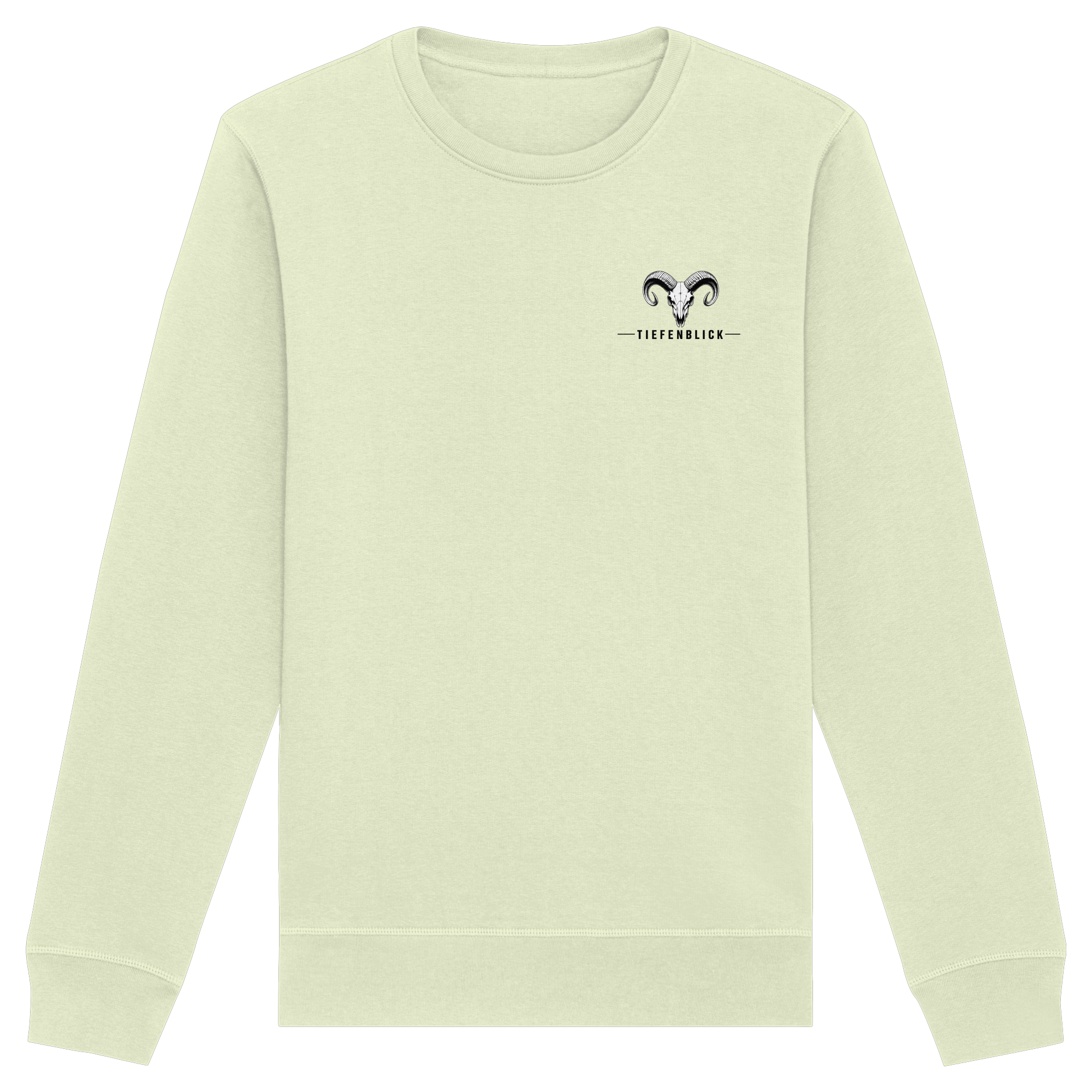 Tiefenblick Wandern Herz - Organic Basic Unisex Sweatshirt