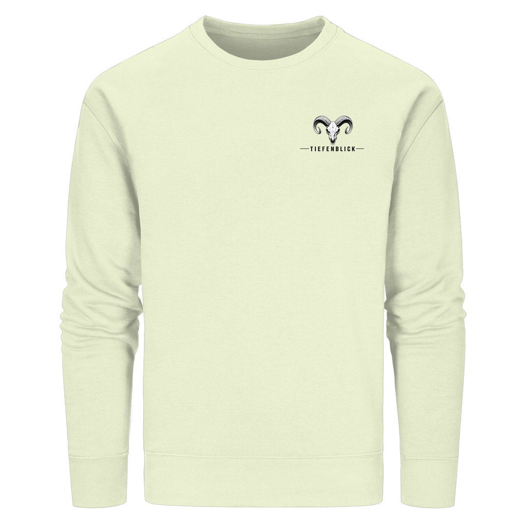 Tiefenblick Wandern Herz - Organic Basic Unisex Sweatshirt