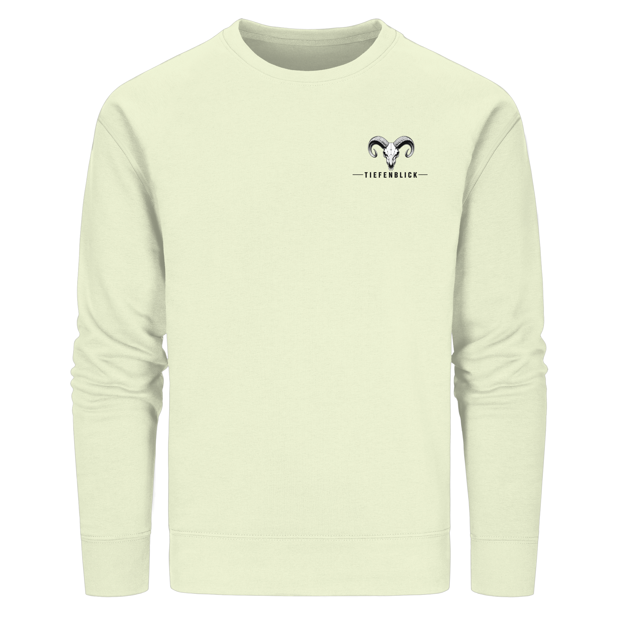 Tiefenblick Wandern Herz - Organic Basic Unisex Sweatshirt