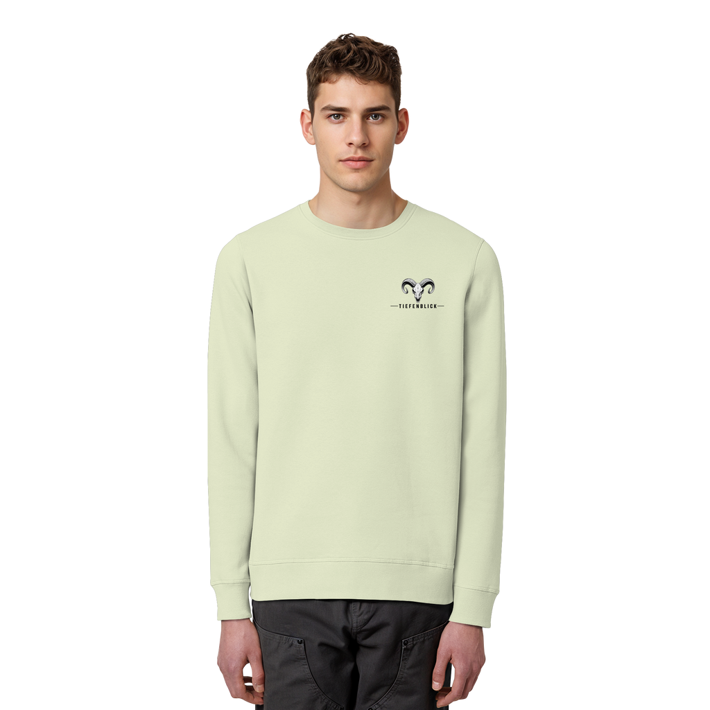 Tiefenblick Wandern Herz - Organic Basic Unisex Sweatshirt