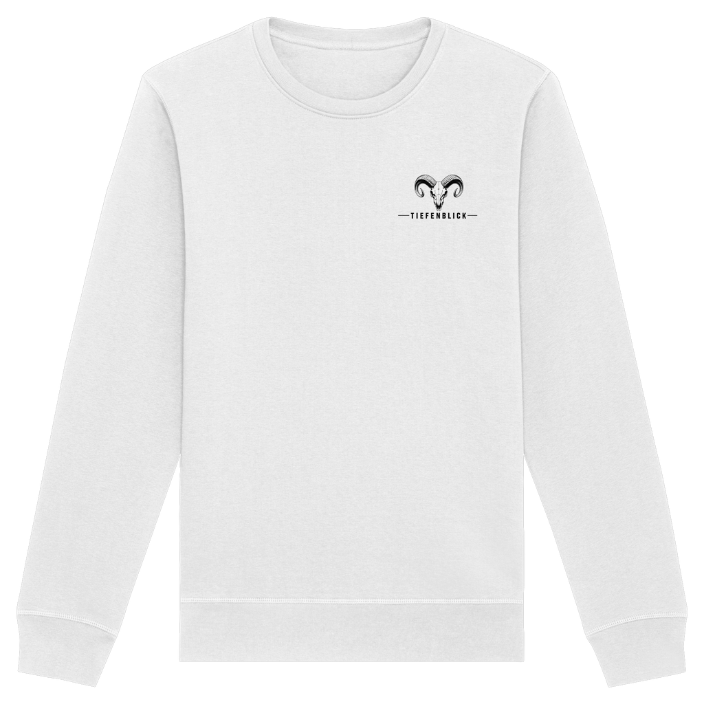 Tiefenblick Wandern Herz - Organic Basic Unisex Sweatshirt