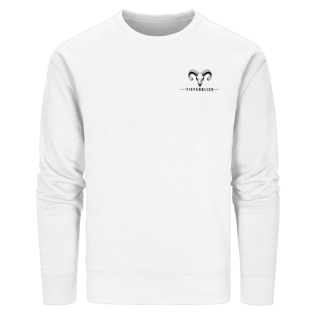 Tiefenblick Wandern Herz - Organic Basic Unisex Sweatshirt