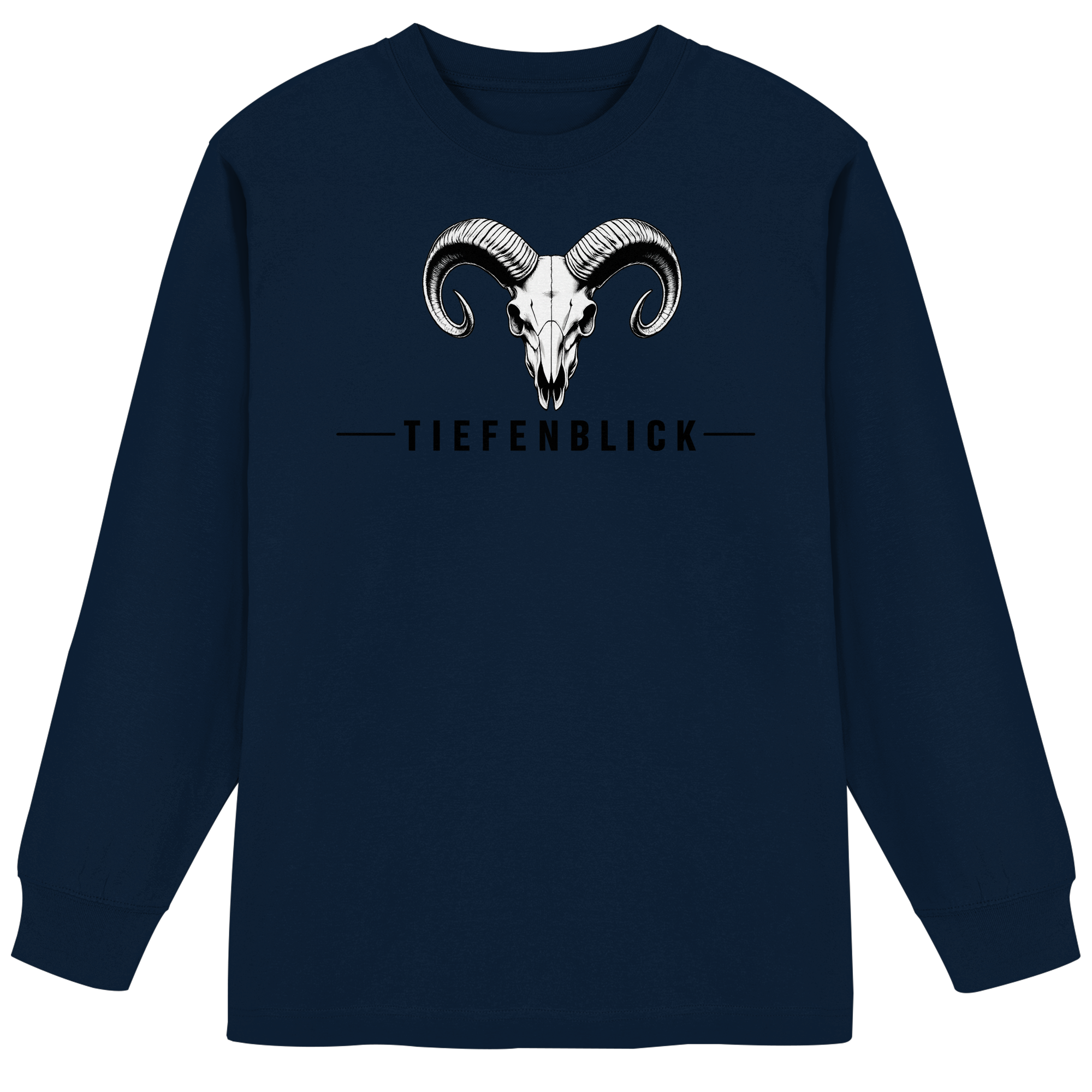 Tiefenblick Tiefenblick 2 Fun - Organic Heavy Oversized Longsleeve T-Shirt