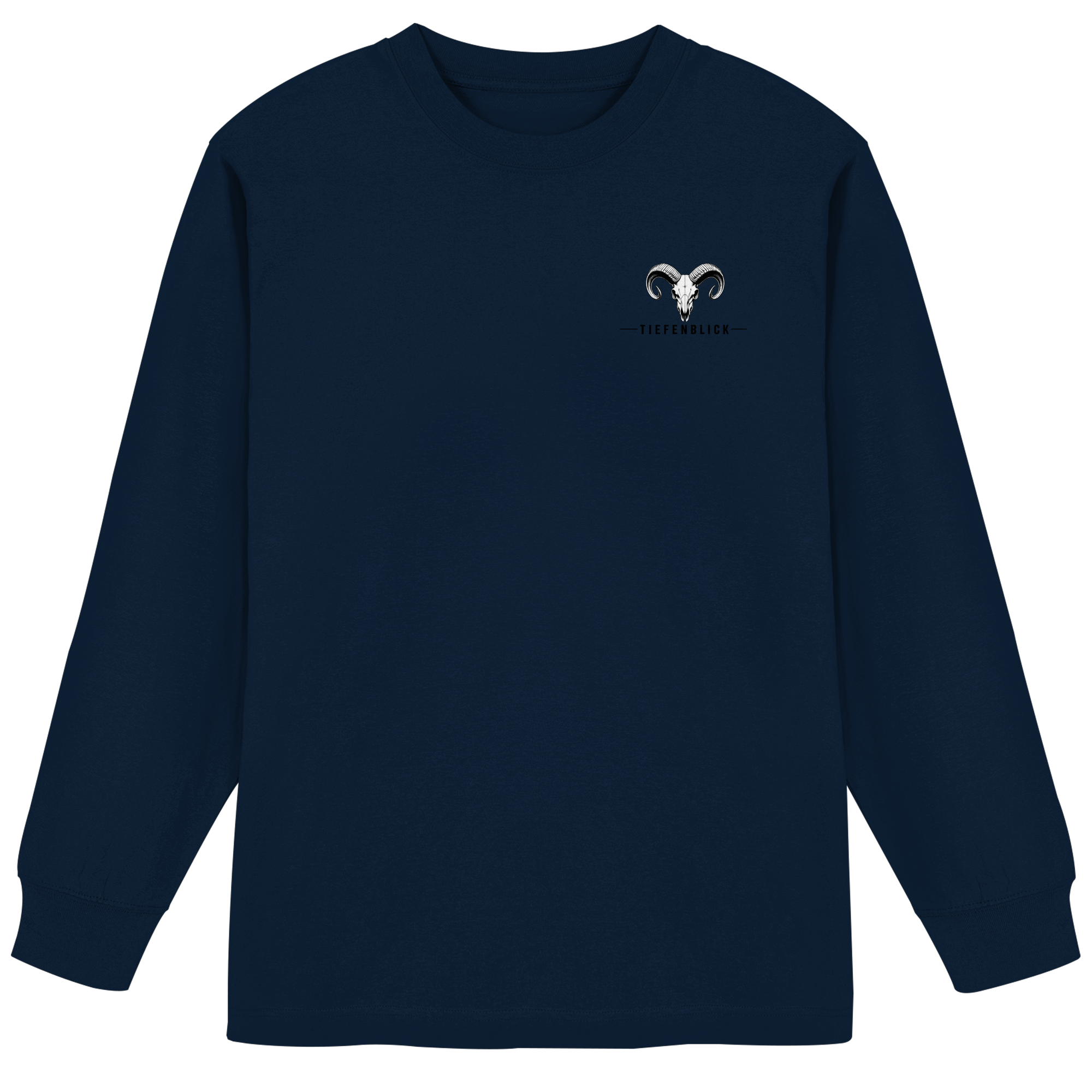 Tiefenblick Downhill - Organic Heavy Oversized Longsleeve T-Shirt