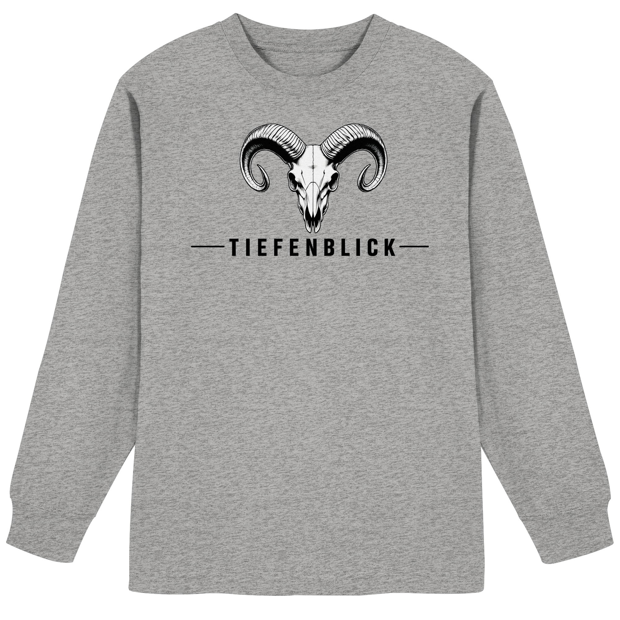 Tiefenblick Tiefenblick 2 Fun - Organic Heavy Oversized Longsleeve T-Shirt