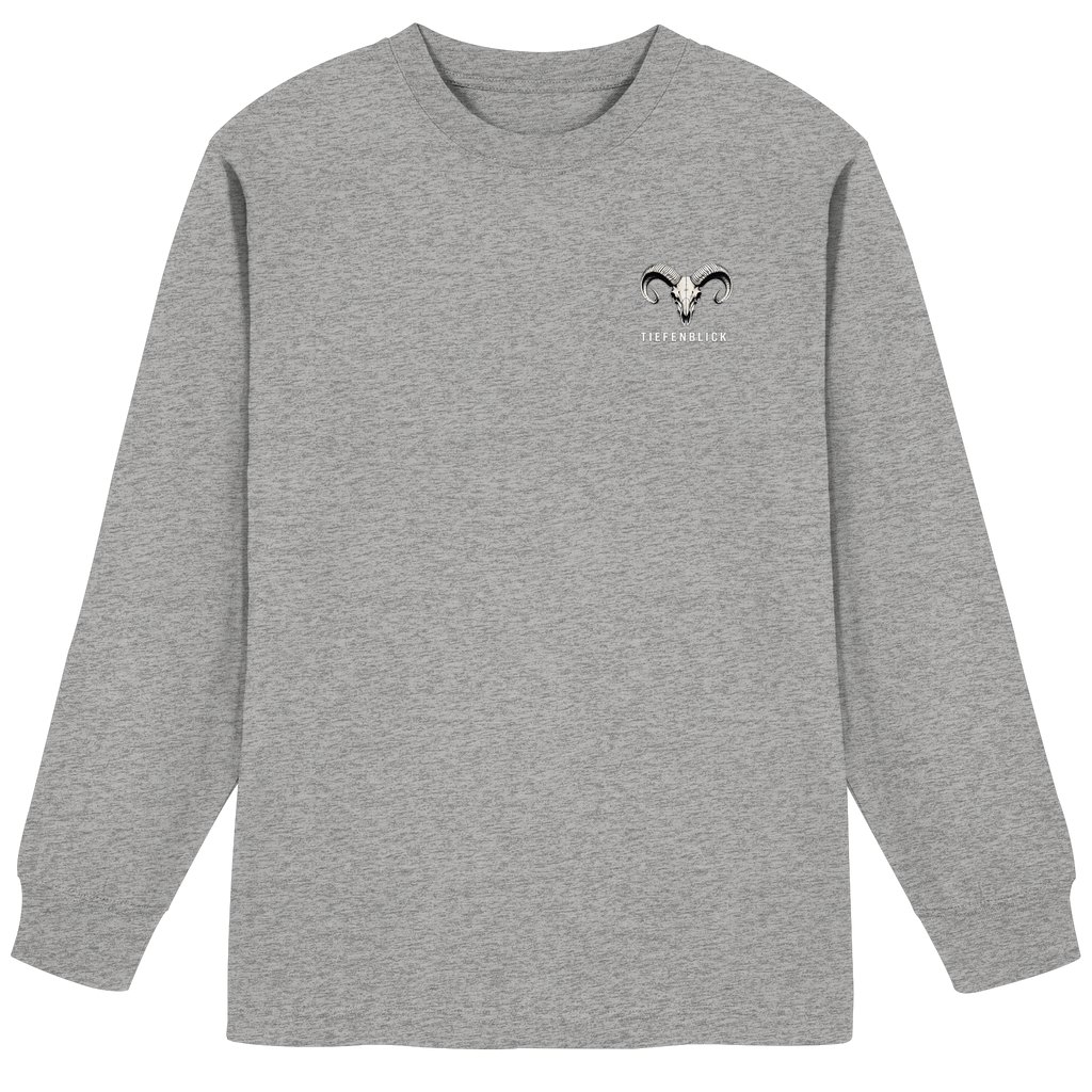 Tiefenblick Urlaub Fun  - Organic Heavy Oversized Longsleeve T-Shirt