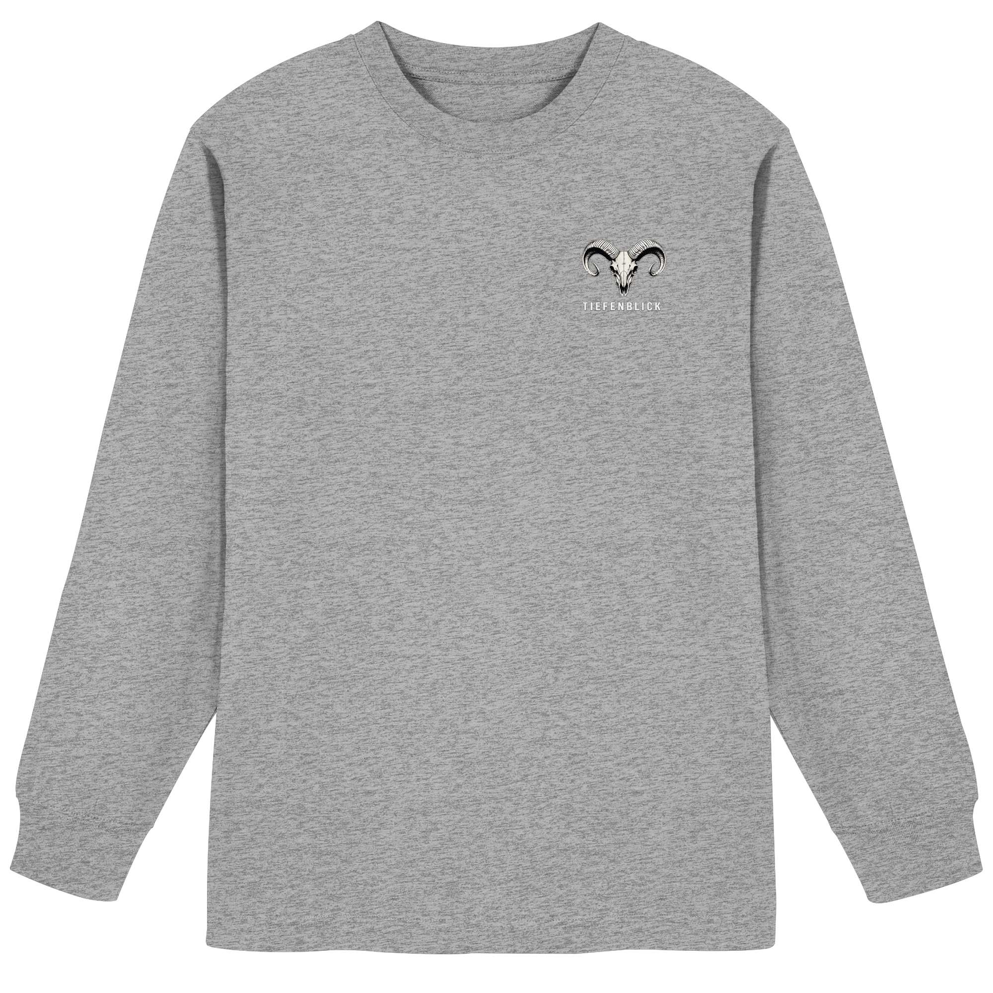 Tiefenblick Urlaub Fun  - Organic Heavy Oversized Longsleeve T-Shirt