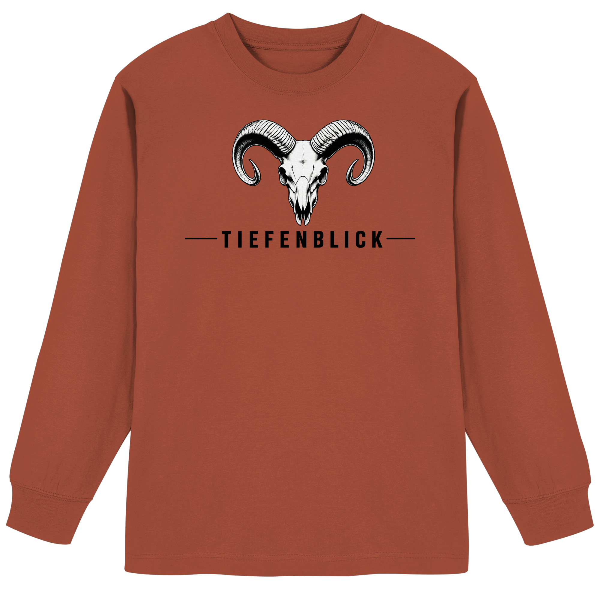Tiefenblick Tiefenblick 2 Fun - Organic Heavy Oversized Longsleeve T-Shirt