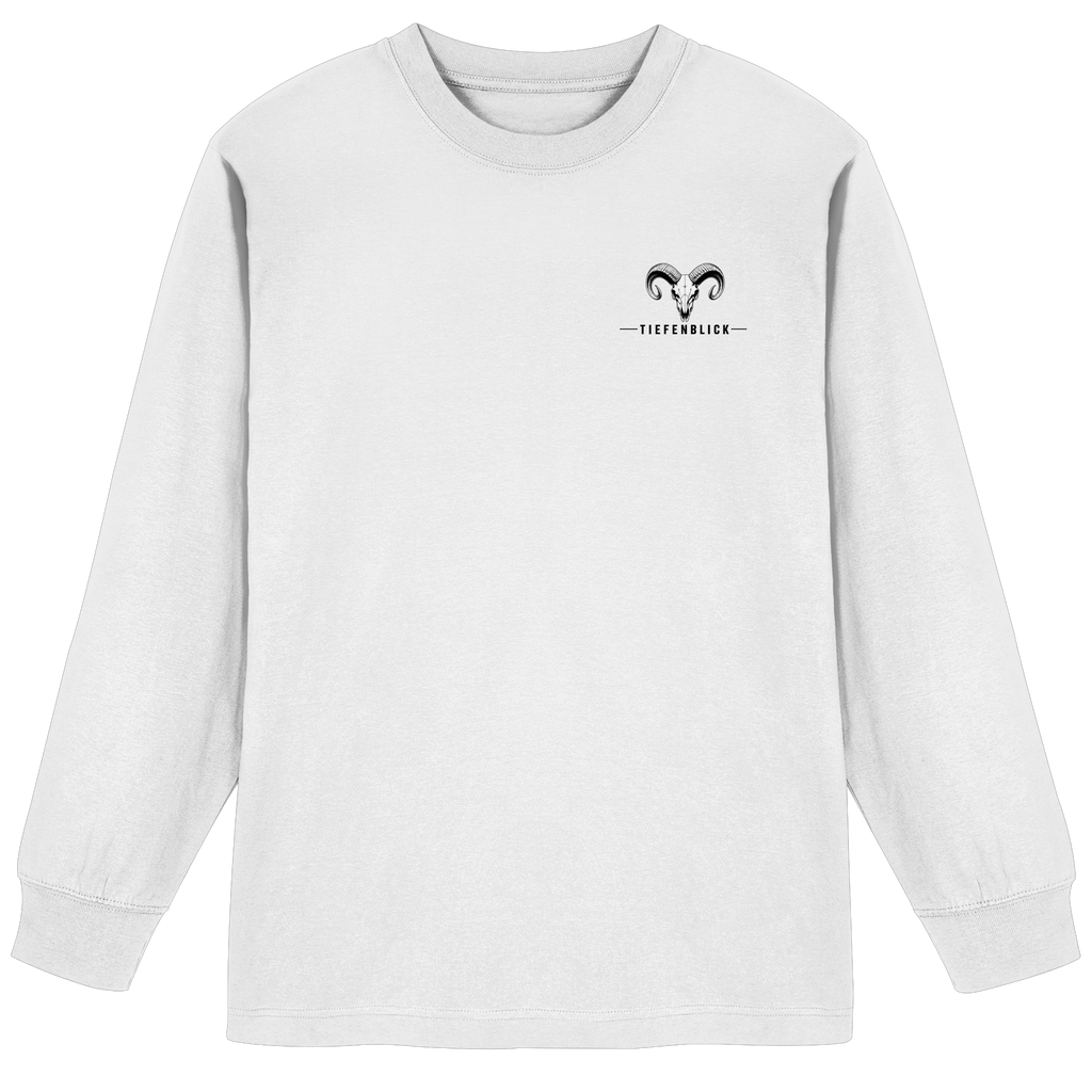 Tiefenblick Downhill - Organic Heavy Oversized Longsleeve T-Shirt