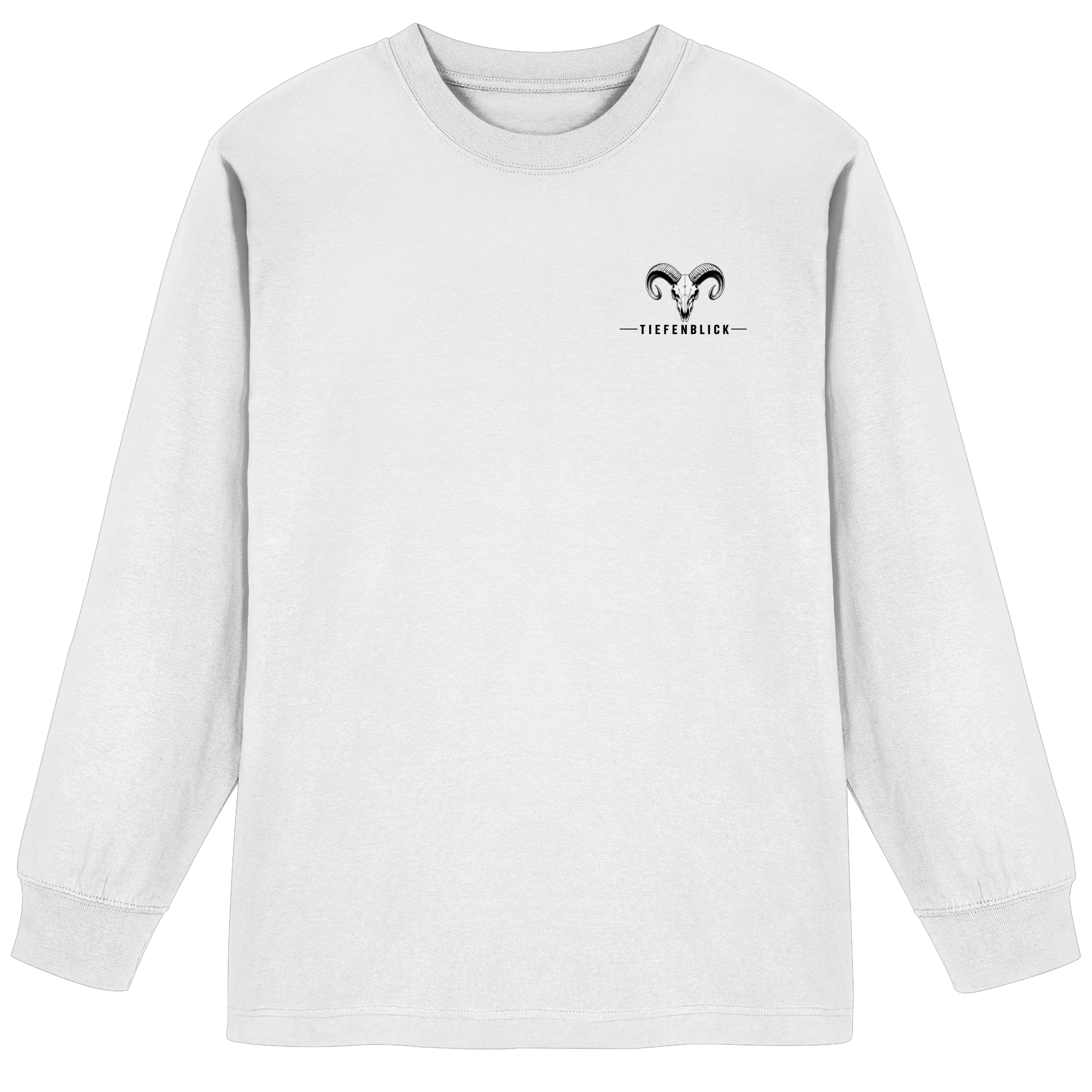 Tiefenblick Skelett Fun - Organic Heavy Oversized Longsleeve T-Shirt