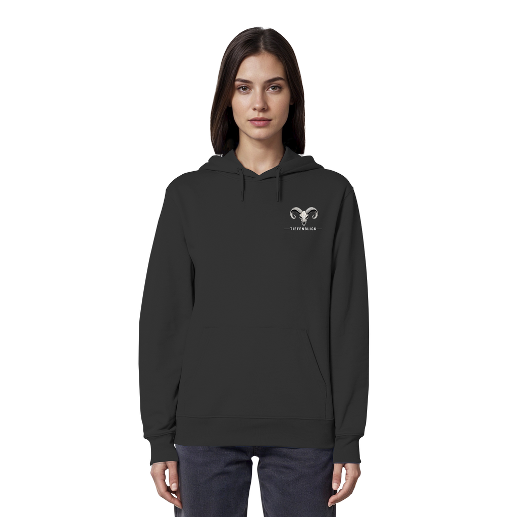 Tiefenblick Urlaub Fun  - Organic Hoodie