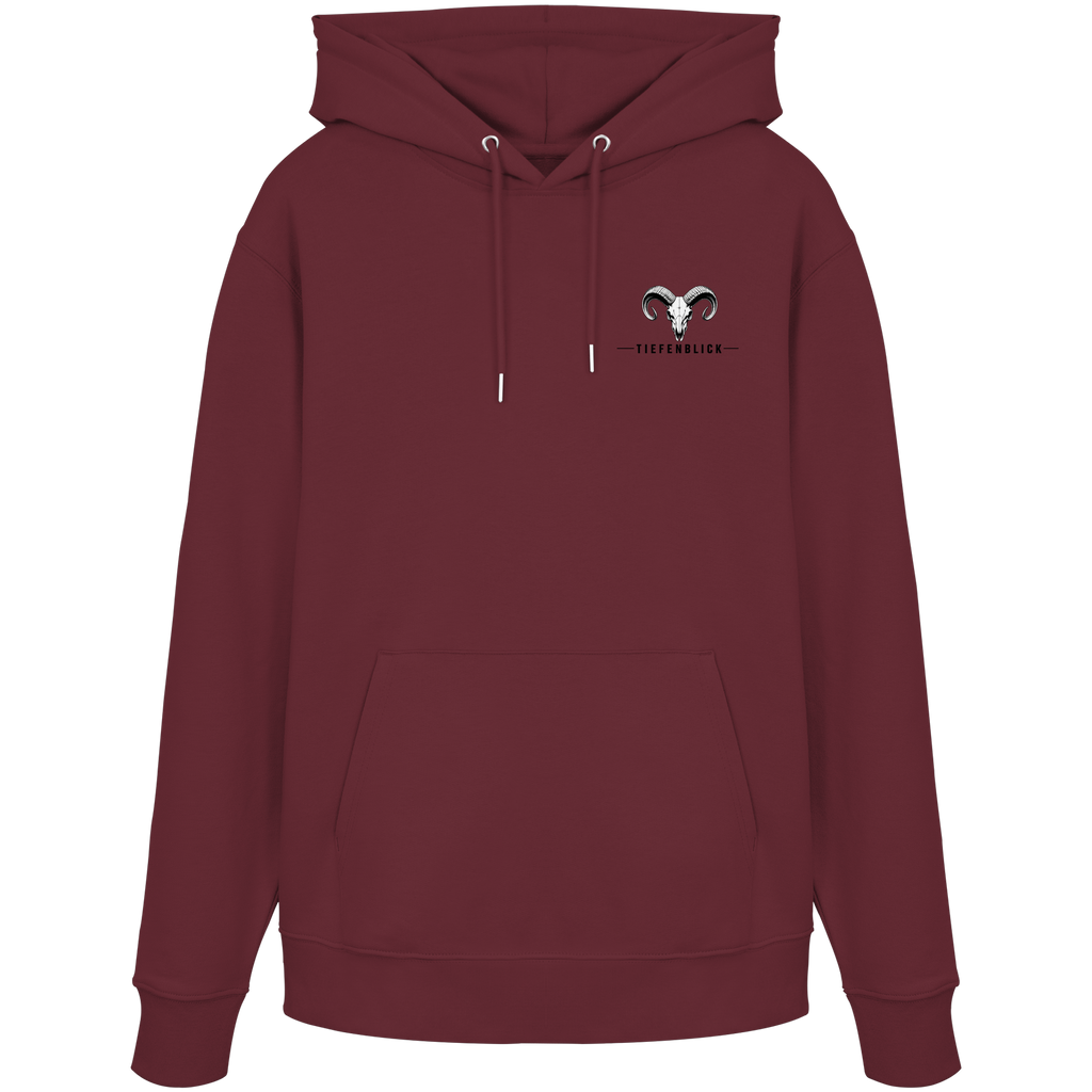 Tiefenblick Snowboarden- Organic Hoodie
