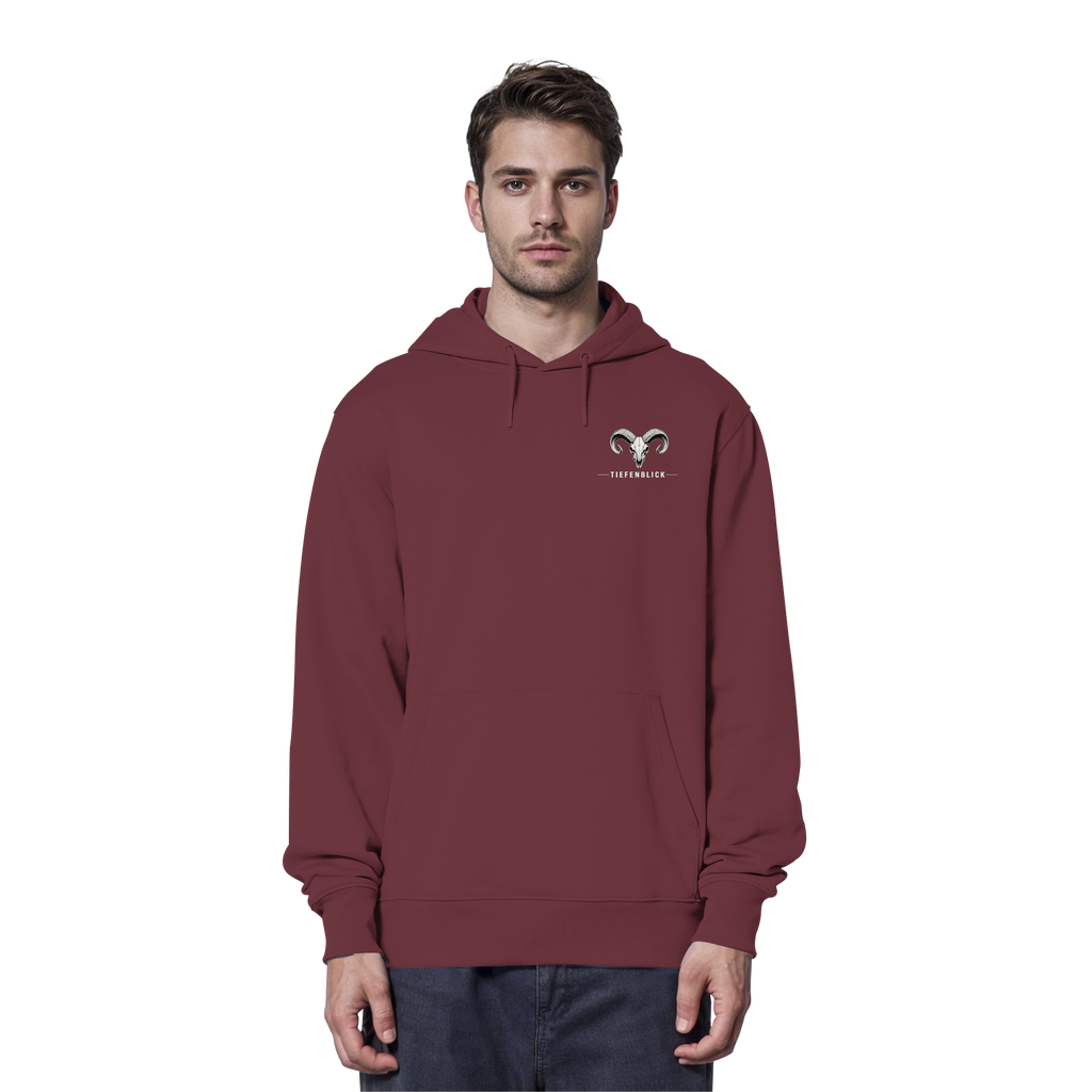 Tiefenblick Urlaub Fun  - Organic Hoodie