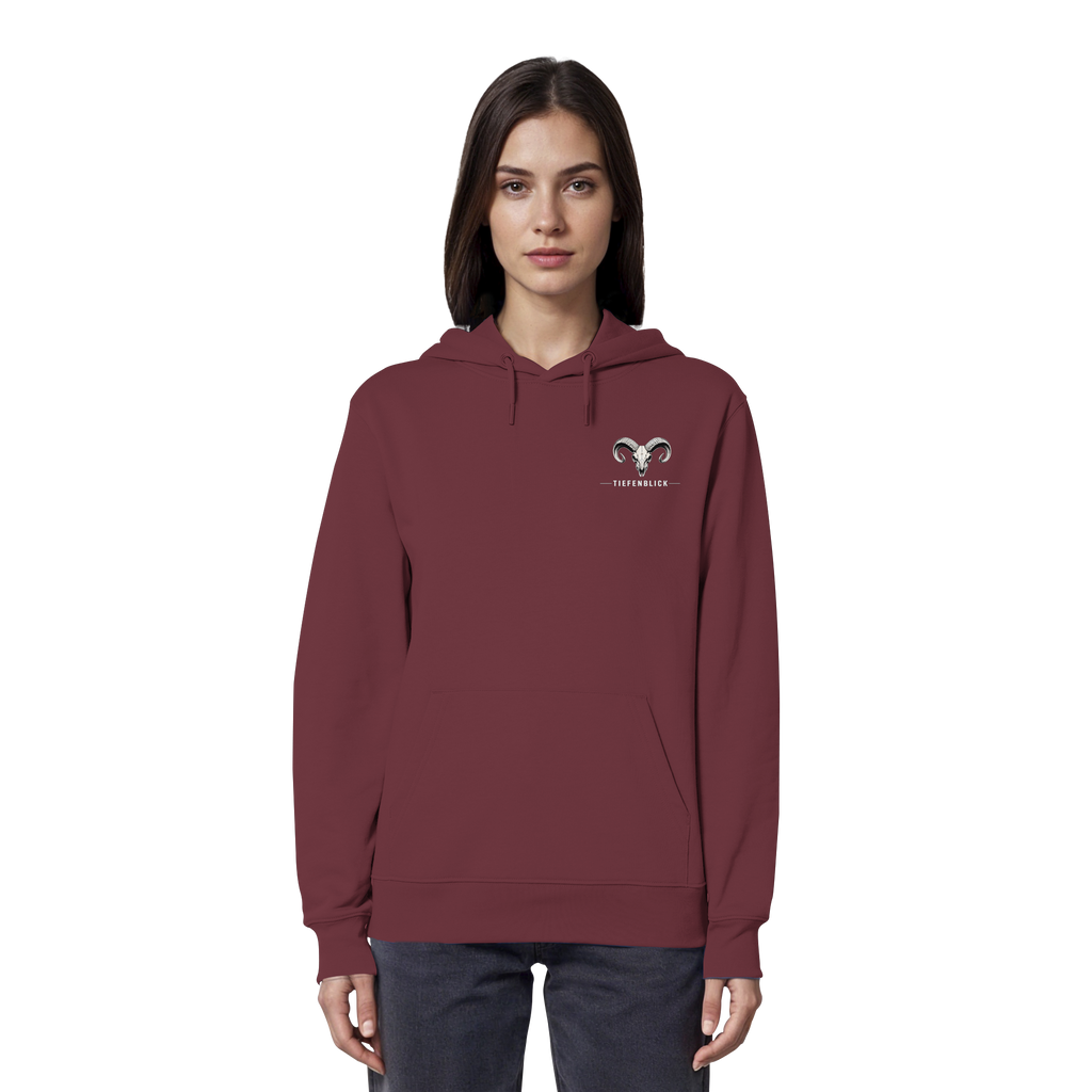 Tiefenblick Urlaub Fun  - Organic Hoodie