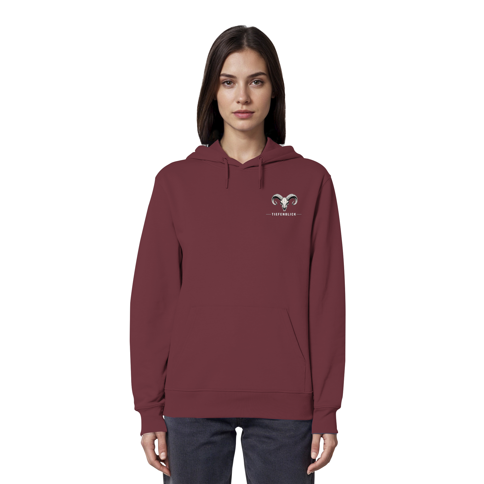 Tiefenblick Urlaub Fun  - Organic Hoodie