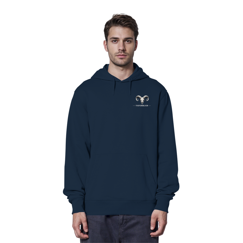 Tiefenblick Urlaub Fun  - Organic Hoodie
