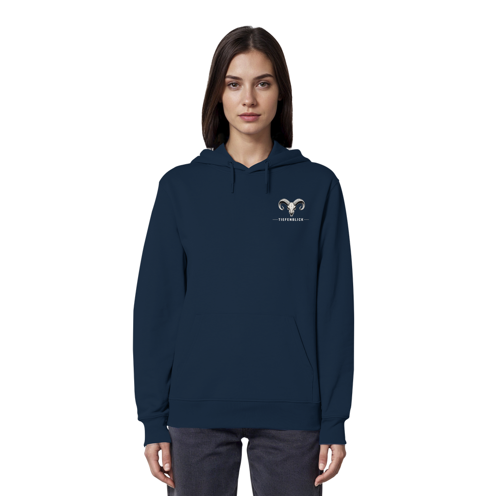 Tiefenblick Urlaub Fun  - Organic Hoodie