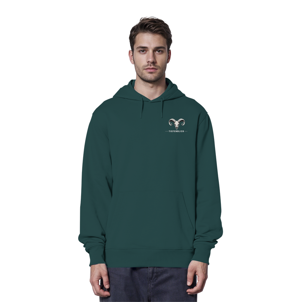 Tiefenblick Urlaub Fun  - Organic Hoodie